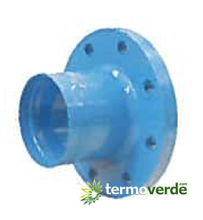 1 pz Adattatore Irritec M10 flangiato / scanalato 200 x 8'' x 150 mm