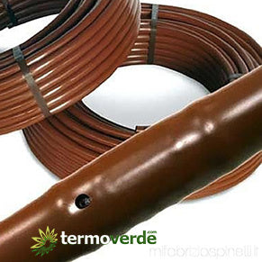 100 mt Ala gocciolante Tandem 2,1lph Ø16 33cm 100m MARRONE