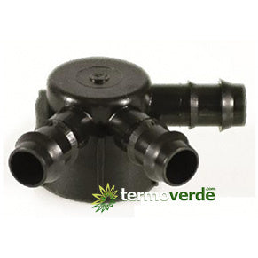 50 pz Derivazione Irritec 847 filetto F 3 uscite Ø16 x 1''