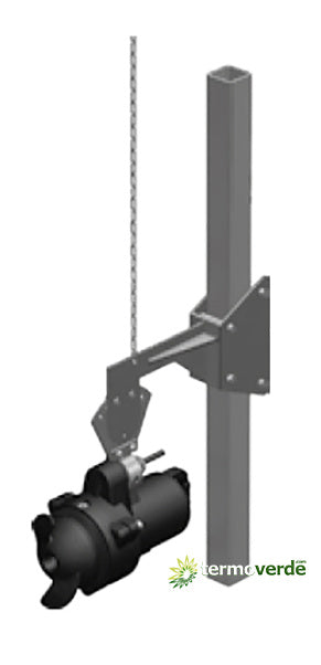 Dreno DRX Mixer - Grillo installazione palo guida
