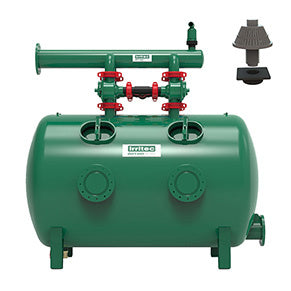 Filtro a graniglia 1600 kg Irritec EQ3V dn 150