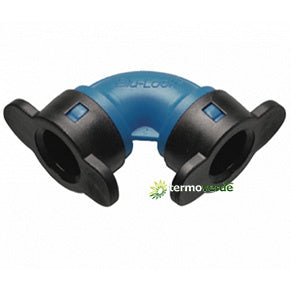 25 pz Gomito 90° Blu lock / Blu Lock Orbit BL 406 - ½" x ½"