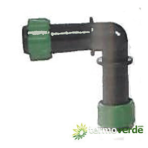 Gomito Irritec 898 manichetta  easy block Ø22 x Ø22