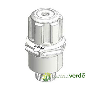 Injecta valvola iniezione AC VI DL FPM - 1/2”-3/8–4x6 PVDF