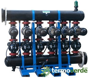 Irritec RDL 4 filtri 4'' Rotodisk - 8'' flangiato - Automatico