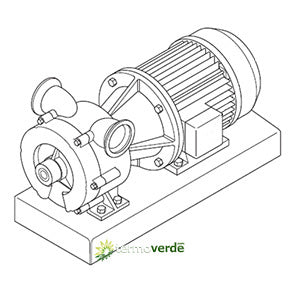 Liverani EP 70 Inox M Pompa nautica 3~230/400V TE3 BYPASS