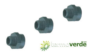 5 pz Maggioratore PVC Irritec MG2 M/F ½" x ¾'' - PN 16