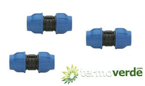 5 pz Manicotto PE compressione Irritec 910 Ø40 PN16