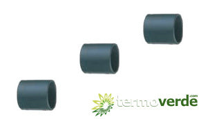 5 pz Manicotto PVC Irritec MA1 incollaggio D 25 - PN16