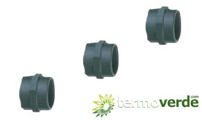 5 pz Manicotto PVC Irritec MA2 filetto ½" PN16