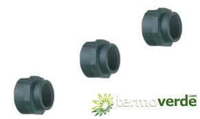 5 pz Manicotto ridotto PVC Irritec MR2 filetto ¾" x ½" PN16