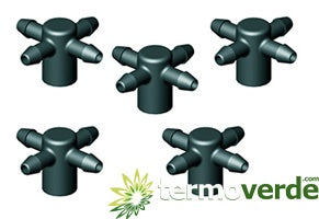 500 pz Manifold MO4 gocciolatori Irritec iDrop 4 Uscite