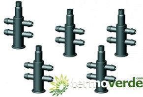 500 pz Manifold MV4 gocciolatori Irritec iDrop 4 Uscite