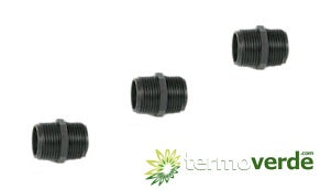 900 pz Nipple light Irritec 307 Polipropilene  ¾" x ¾" PP