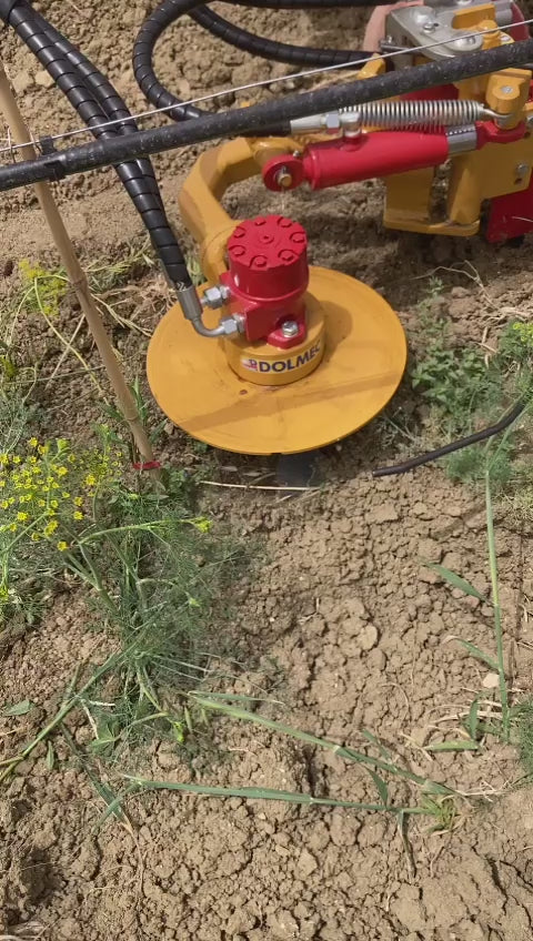 Dolmec IR SX Interceppo con fresa rotante