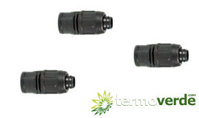 50 pz Raccordo Irritec 801 PE PN4 filetto F Ø20 x ¾"