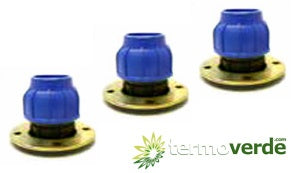 1 pz Raccordo PE flangia Irritec 920 Ø110 x 4" dn100 PN10