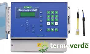 Sonda pH programmatore Irritec Commander EVO