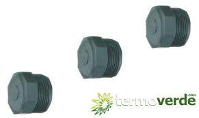 1 pz Tappo PVC Irritec TA2 filetto 4" PN16