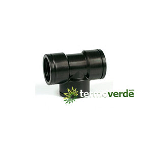 10 pz Tee 90° PP Irritec 630 filetto F 1''½ x 1''½ x 1''½