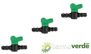 50 pz Valvola a cilindro Irritec VPP Ø12 x Ø12 