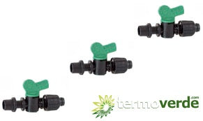 50 pz Valvola a cilindro Irritec VRT Ø16 