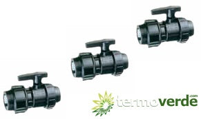 Valvola PVC Irritec 305 con giunto Ø25 x ¾"