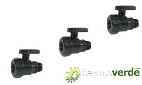 3 pz Valvola PVC Irritec 3MF 1" x 1"